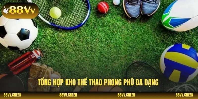 Tổng hợp kho thể thao phong phú đa dạng 